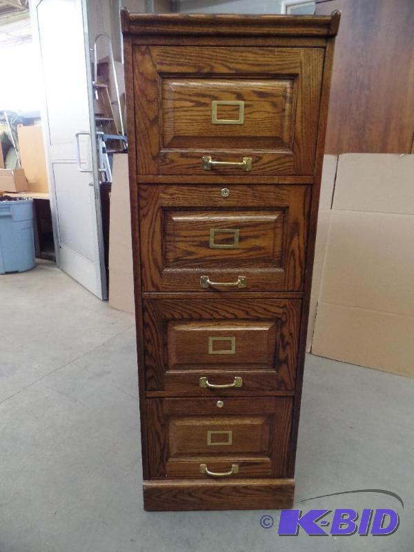 All Wood Filing Cabinet