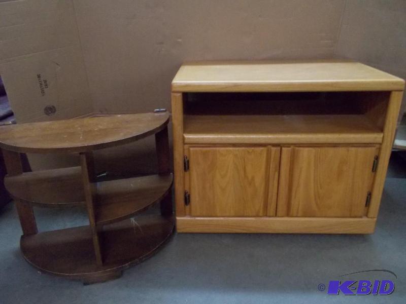 TV Cart and End Table