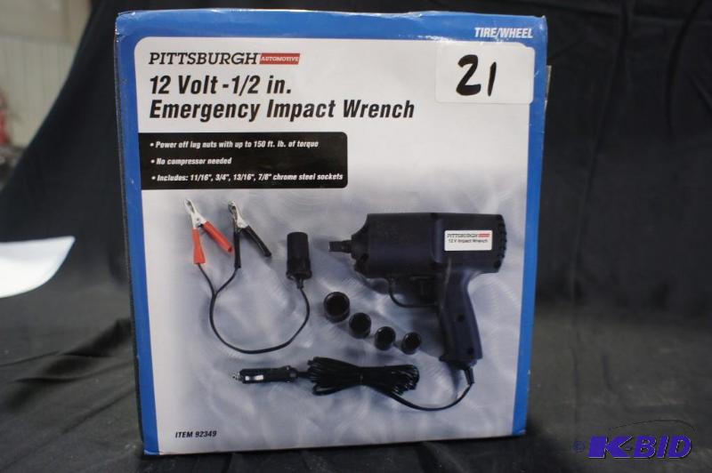 lot 21 image: Pittsburgh Automotive Emergency Impact Wrench...