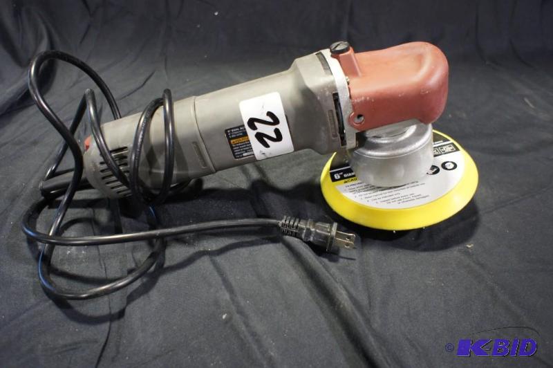 lot 22 image: Chicago Electric Open Box Dual Action Polishe...