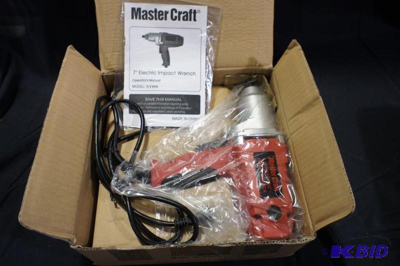 lot 43 image: New Master Craft 7" Impact Wrench - ...