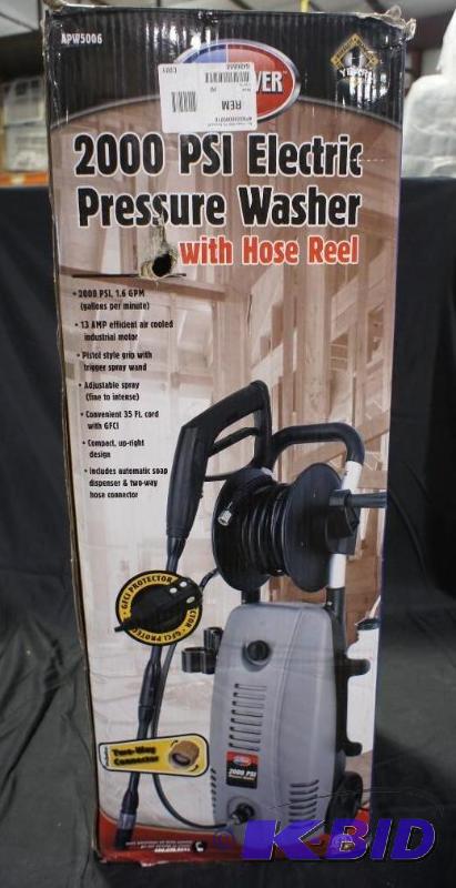 lot 48 image: All Power 2000 PSI Electric Pressure Washer -...
