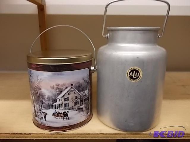 5-Liter Aluminum Pail With Lid, Currier &amp...