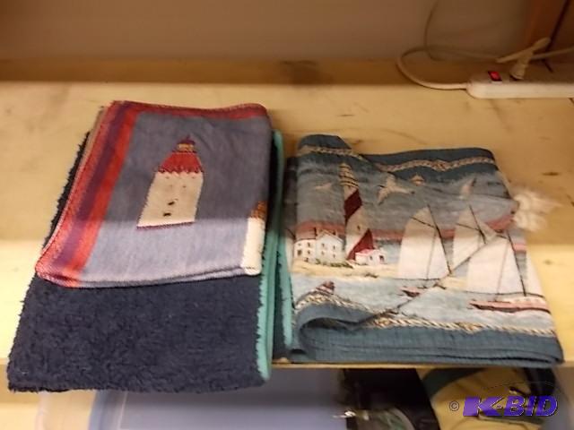 Light House Table Runner, 1-Light House Rug, ...