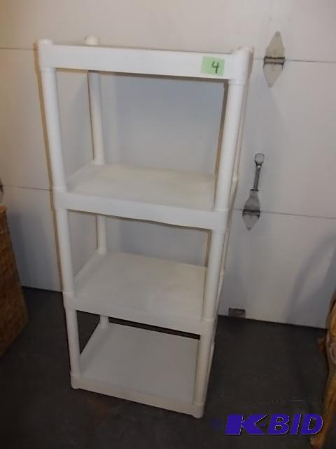 4-Tier Plastic Shelf 22x14x51...