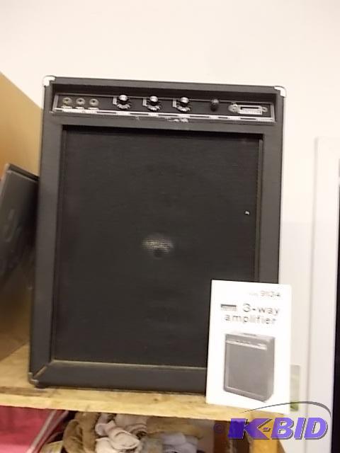 Montgomery Ward Model 9134 3-Way Amp...