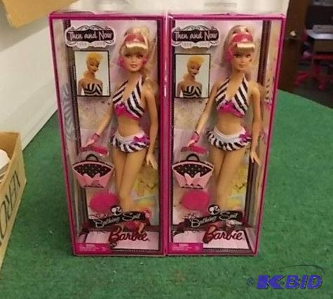 2-Then And Now Barbies&nbsp1959-2009...