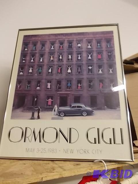 Framed Print - Models In The Window By Ormond...