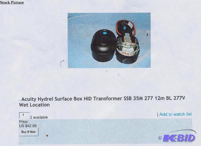Acvity Hydrel Surface Box SSB 70M TB 12M BL H...