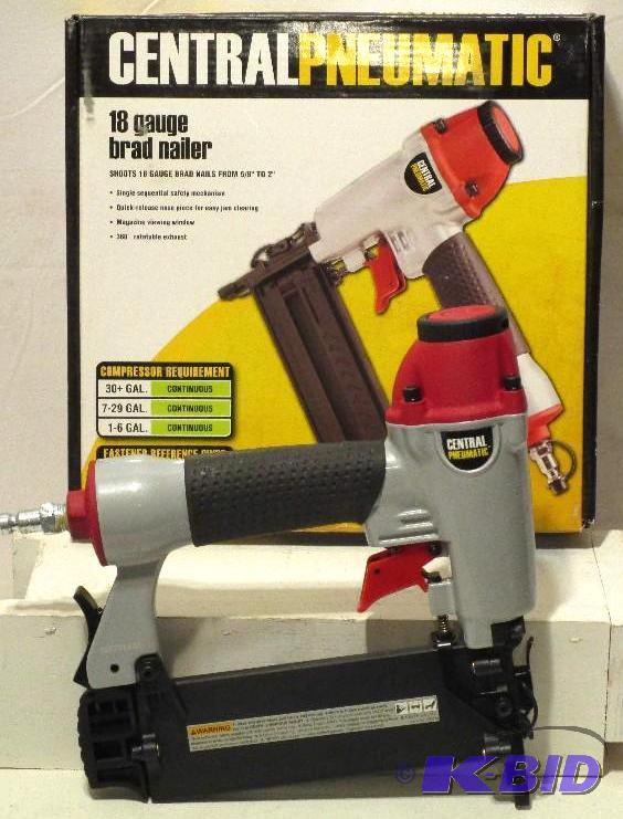 lot 100 image: 18 Gauge Brad Air Nailer