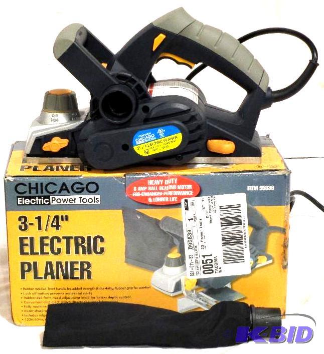 lot 21 image: Heavy Duty Electric Planer