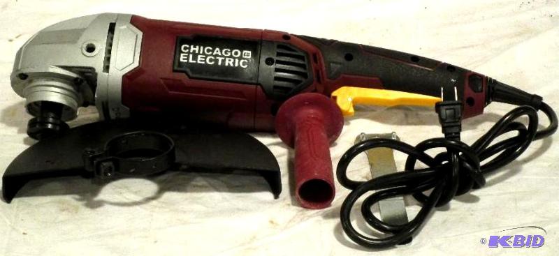 lot 23 image: Heavy Duty Angle Grinder