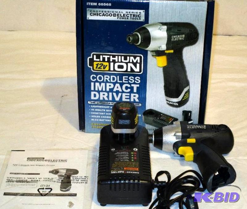 lot 27 image: Compact Cordless impact Driver
