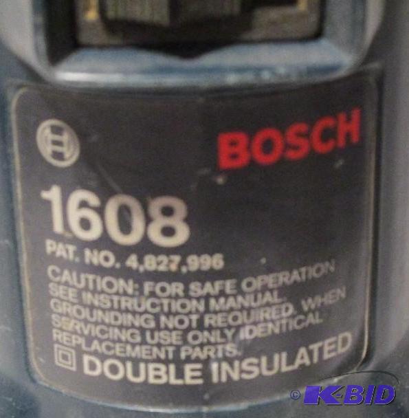 Bosch 1608 Trim Router With Base Vehicle Tool Auction 3 K BID