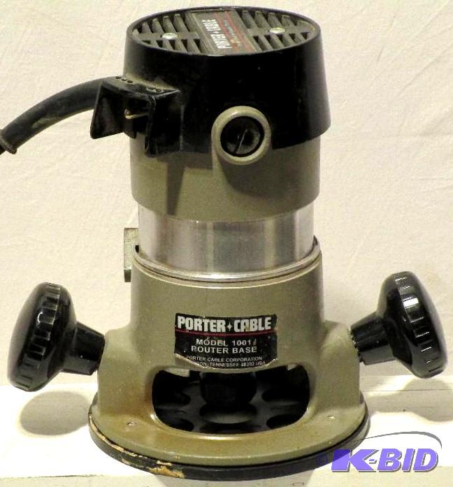 lot 44 image: Porter Cable 6902 Router Motor  Wbase (model 101)