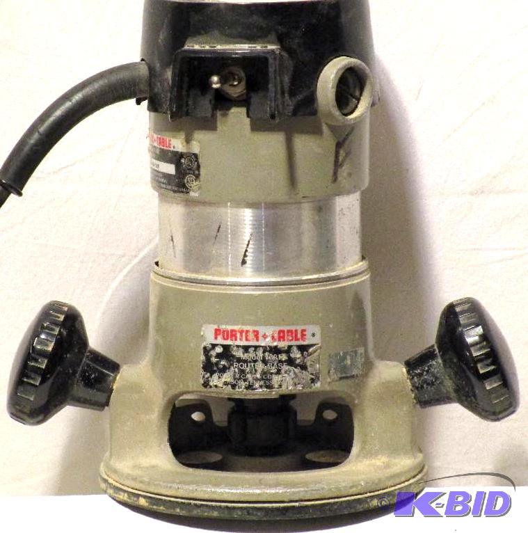 lot 45 image: Porter Cable 6902 Router Motor  Wbase (model 101)