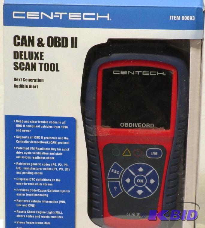 Disguised Berry Offer OBD II & CAN Deluxe Scan Tool | Vehicle & Tool Auction #3 | K-BID
