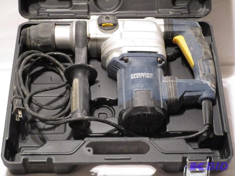 lot 60 image: 1-916 in. 8.5 Amp Heavy Duty SDS Max Type Variable Speed Rotary Hammer
