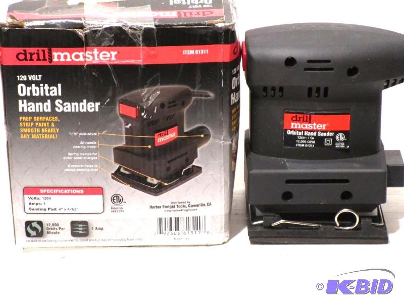lot 64 image: 14 Sheet Orbital Palm Sander