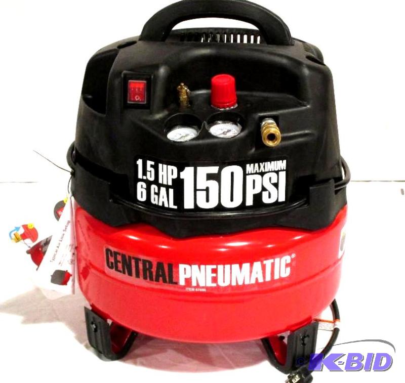 lot 77 image: 6 Gal. Air Compressor