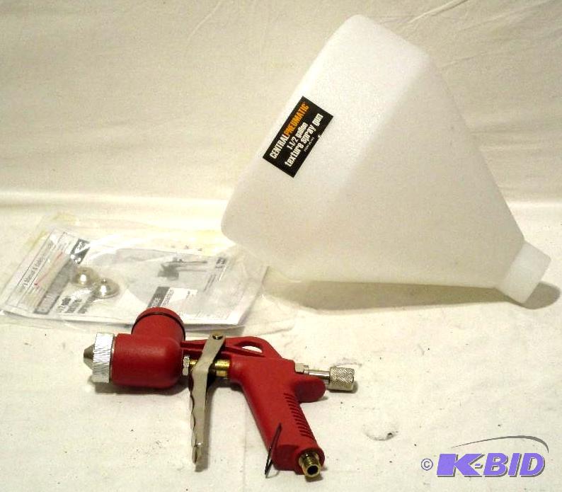 lot 85 image: 1-12 gallon Gravity Feed Texture Air Spray Gun