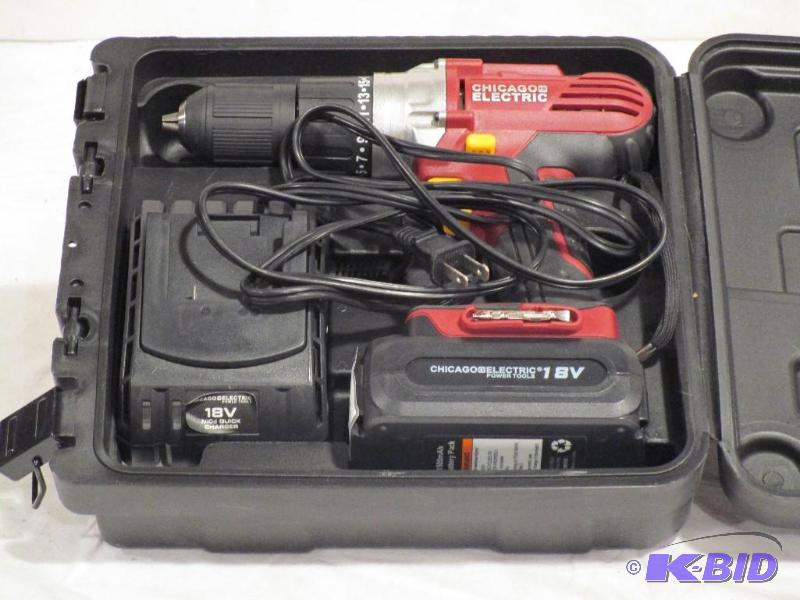 lot 9 image: 18 Volt Drill Driver