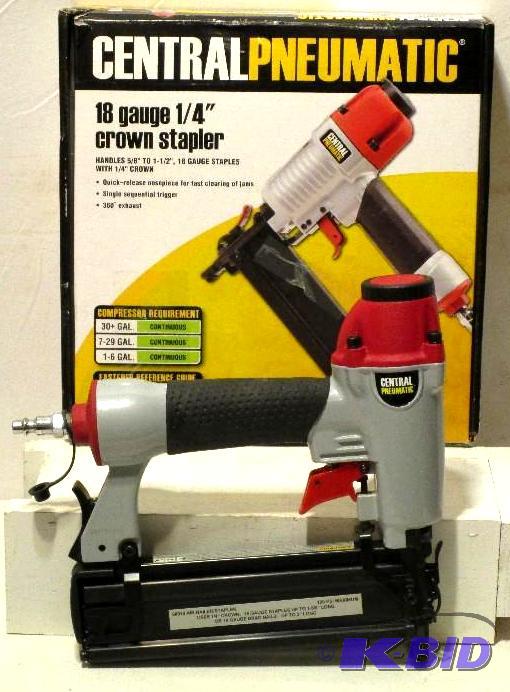 lot 99 image: 18 Gauge 14 in. Crown Air Stapler