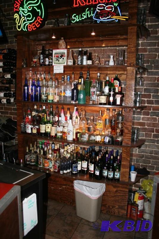 lot 16 image: Large Wood Shelving