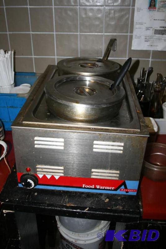 lot 20 image: Soup Warmer and Deep Fryer