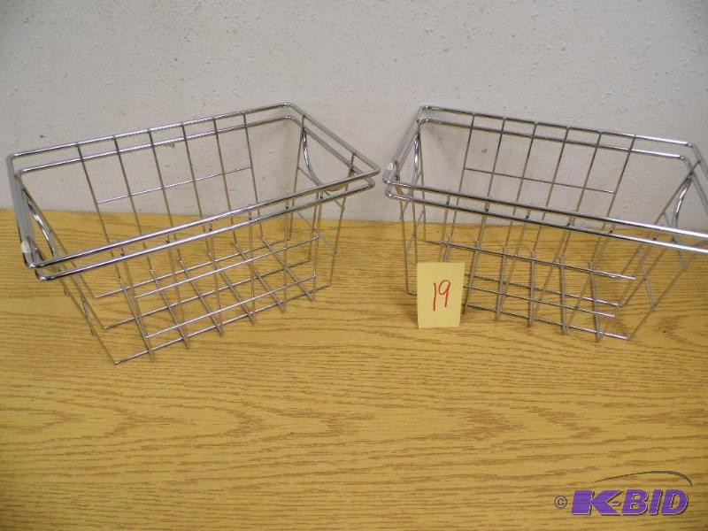 2 Metal Baskets