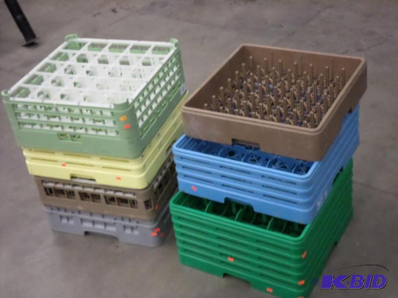 lot 48 image: Lot Of (7) Commercial DishCup Trays...