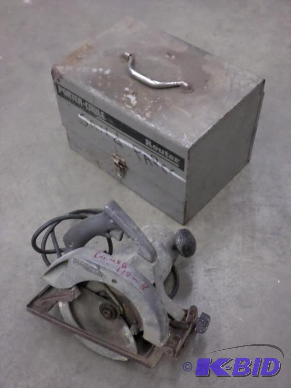 lot 54 image: Craftsman 7.25" Circular Saw With Steel ...