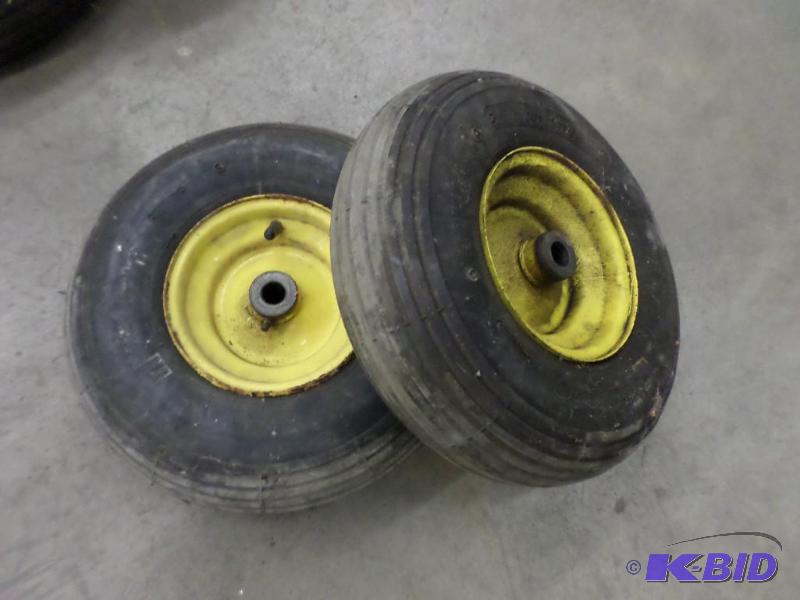 lot 66 image: (2) 4.006 Dolly Wheels & Tires...