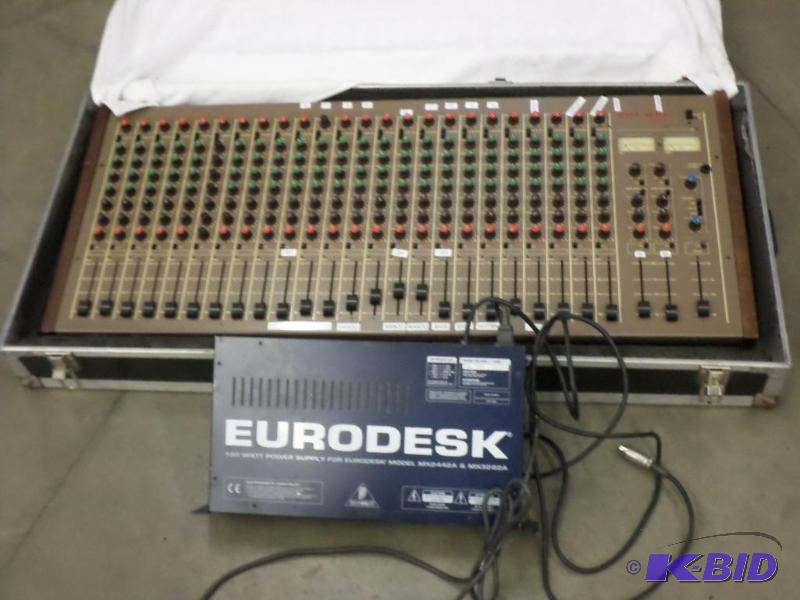 lot 80 image: Allen & Heath Model 2421 Sound Board With...