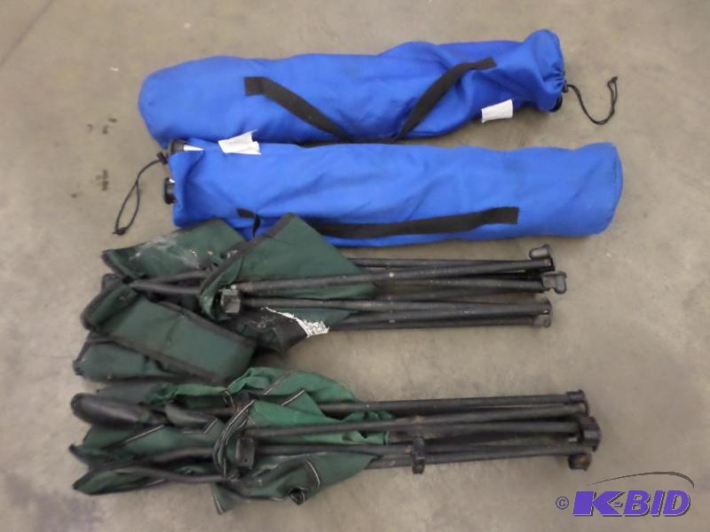 lot 85 image: (4) Folding Camp Chairs...