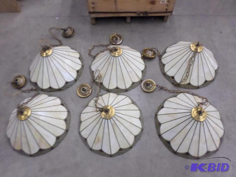 lot 97 image: (6) Matching 120Volt Light Fixtures...