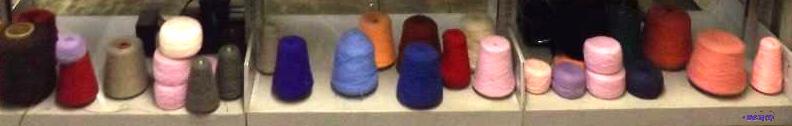 Variety of Yarn Spools