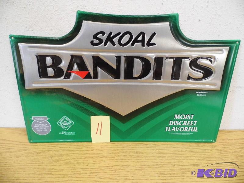 Skoal Metal Sign