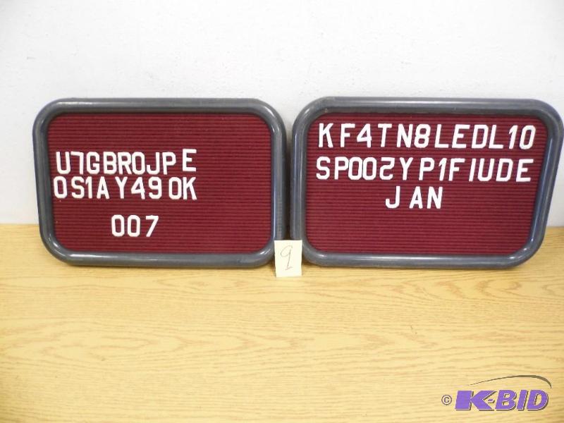 2 Reader Boards