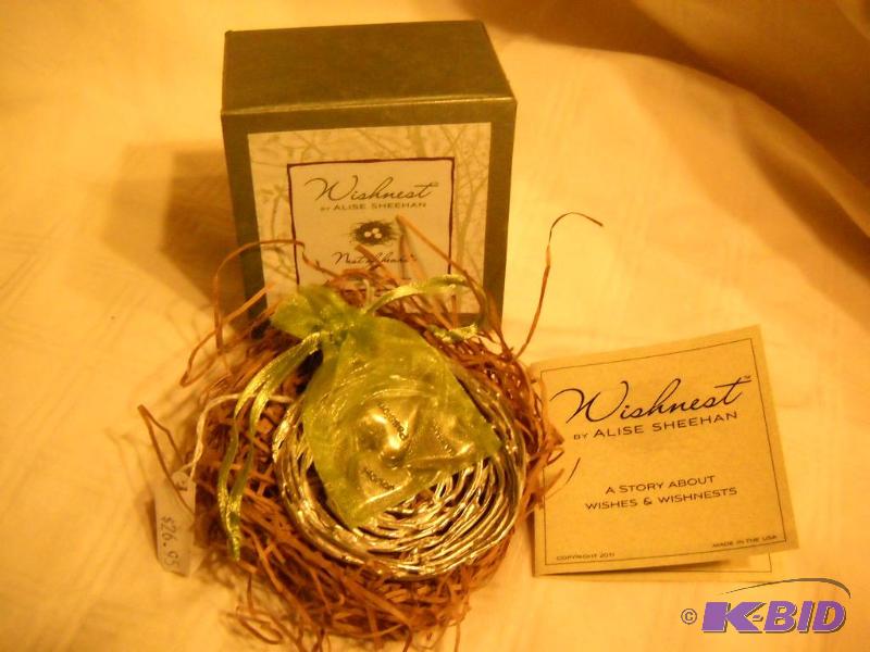 New &quotWish Nest&quot Pewter Nest with (...