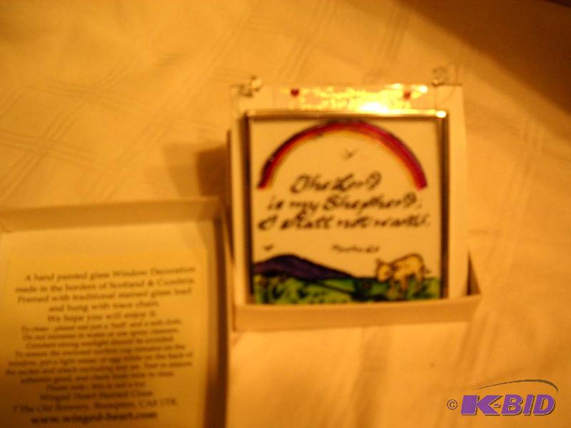 New Hand Painted Glass Window Decoration Made...