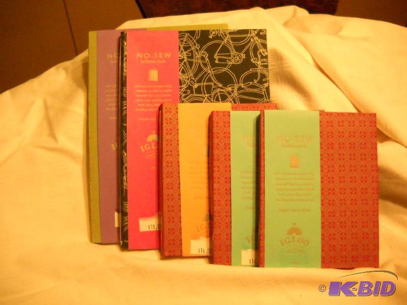 New (5) No-Sew Refillable Note Books (MSRP $...