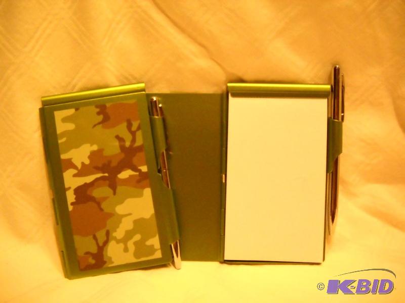 New &quotFlip Notes&quot (2) Green Camo Not...