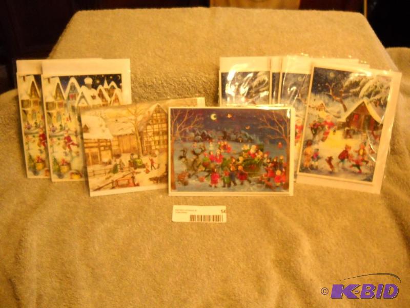 New qty of 8 Advent Cards (MSRP $5 ea.)...