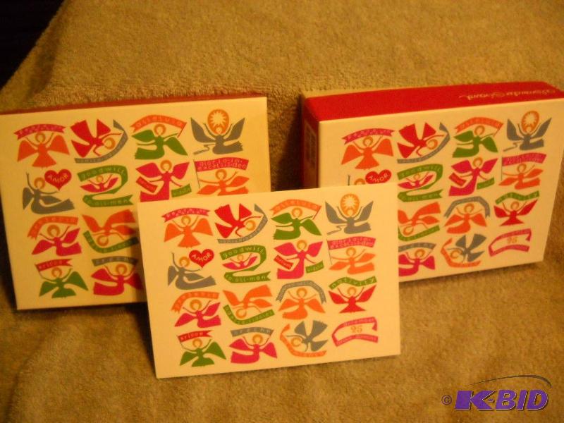New 2 boxes Christmas Cards, 20 cards per box...