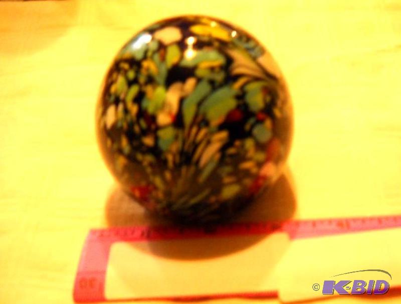 3 12&quot Art Glass Paperweight, does have ...