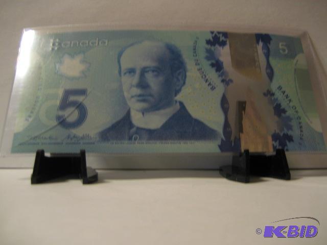 lot 128 image: 2013 CANADA POLMIRE BANK NOTE UNCIRCULATED...