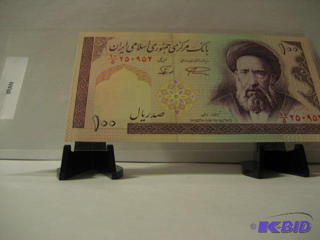 lot 135 image: IRAN FOREIGN NOTE...