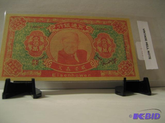 lot 139 image: VINTAGE HELL NOTE...