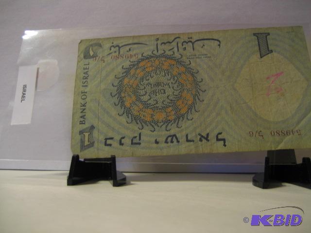 lot 141 image: ISRAEL FOREIGN NOTE...